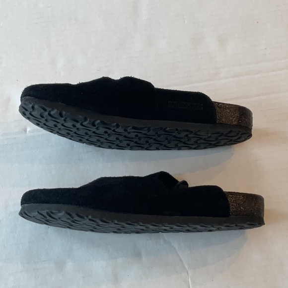 Birkenstock Black Suede Mules - Picture 5 of 9